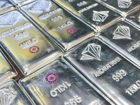 Giá bạc thỏi, bạc miếng sáng ngày 11/8 tại Sacombank, Ancarat, DOJI, Bảo Tín Mạnh Hải,..