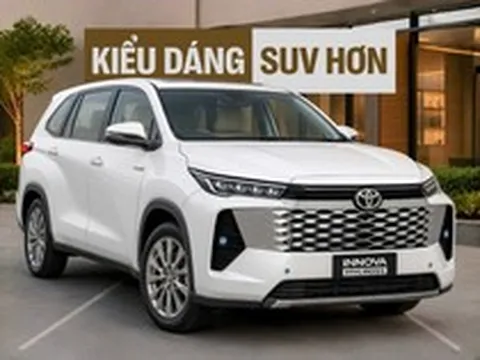 Toyota Innova Cross 2027 lộ trang bị ngoại thất: Mặt ca-lăng độc lạ, 4 cảm biến trước, dễ dùng đèn chiếu sáng Bi-LED