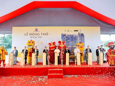 Vạn Xuân Group chính thức động thổ dự án Happy One Elite
