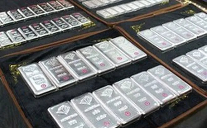 Giá bạc sáng ngày 23/6