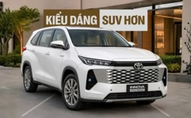 Toyota Innova Cross 2027 lộ trang bị ngoại thất: Mặt ca-lăng độc lạ, 4 cảm biến trước, dễ dùng đèn chiếu sáng Bi-LED