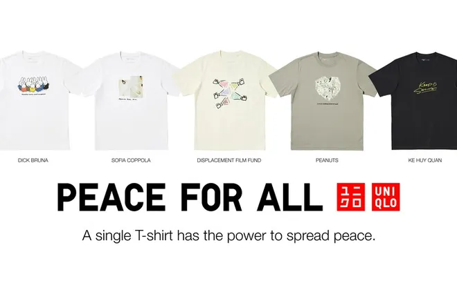 Quan Kế Huy và Sofia Coppola đồng hành cùng UNIQLO lan tỏa thông điệp hòa bình “Peace for all”